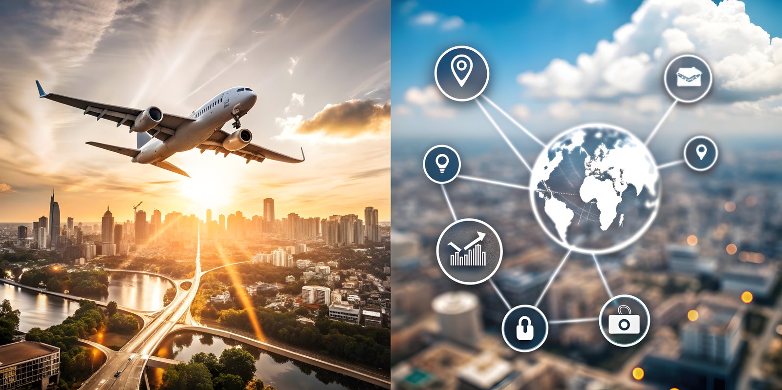 An International Airport and Travel Connectivity